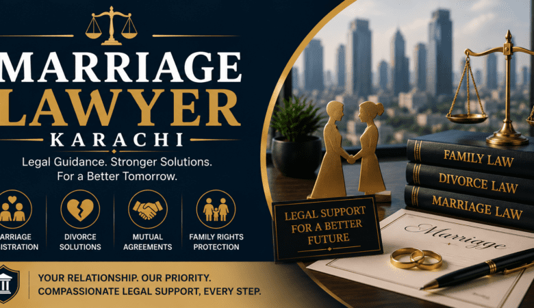 Marriage Lawyer Karachi – Professional Legal Guidance for Marriage and Family Matters