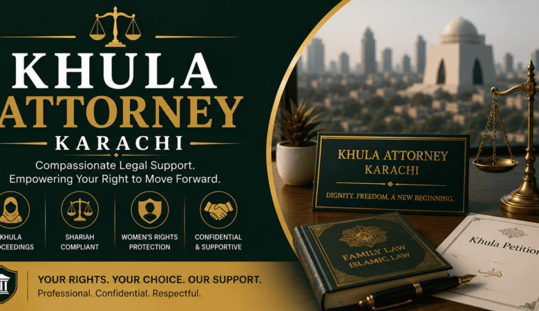 Khula Attorney Karachi – Professional Legal Guidance for Khula Proceedings in Karachi