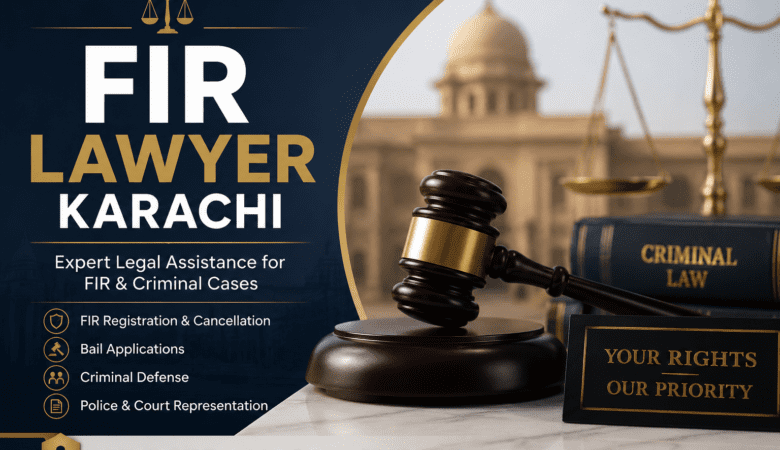 FIR Lawyer Karachi – Expert Legal Assistance for FIR and Criminal Cases