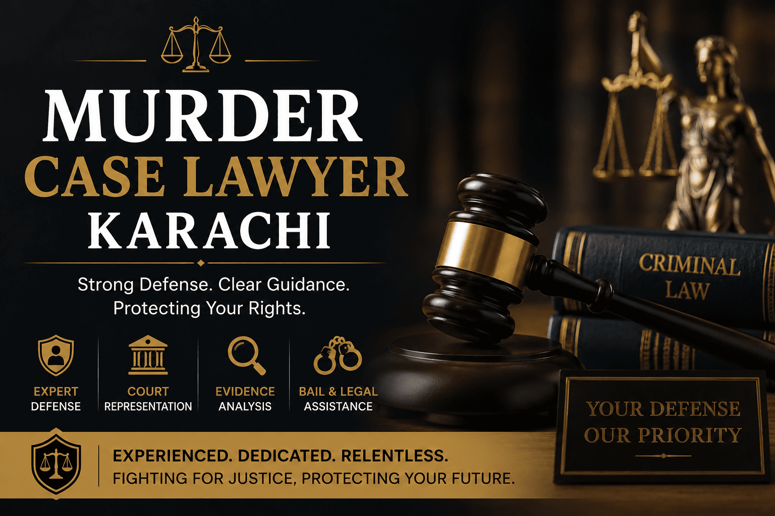 Murder Case Lawyer Karachi