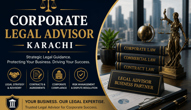 Corporate Legal Advisor Karachi – Trusted Legal Guidance for Modern Businesses