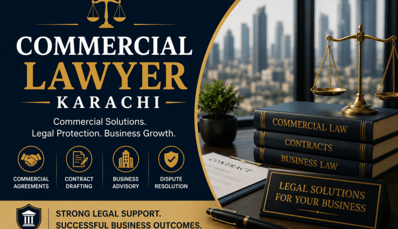 Commercial Lawyer Karachi – Professional Legal Solutions for Businesses and Commercial Matters