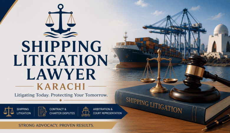 Shipping Litigation Lawyer Karachi – Expert Legal Representation for Maritime and Shipping Disputes
