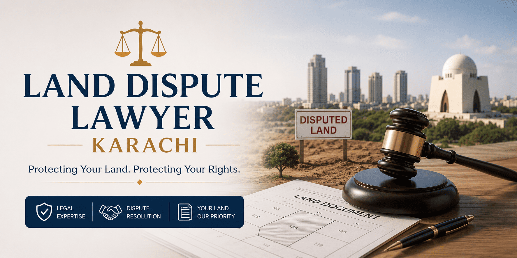 Land Dispute Lawyer Karachi