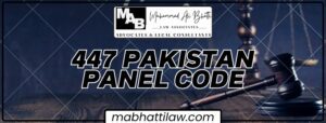 447 Pakistan Penal Code