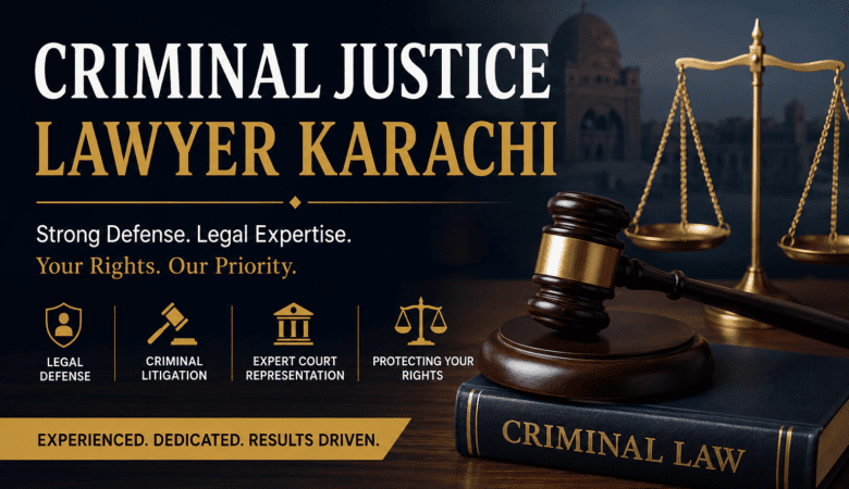 Criminal Justice Lawyer Karachi – Professional Legal Defense for Criminal Cases