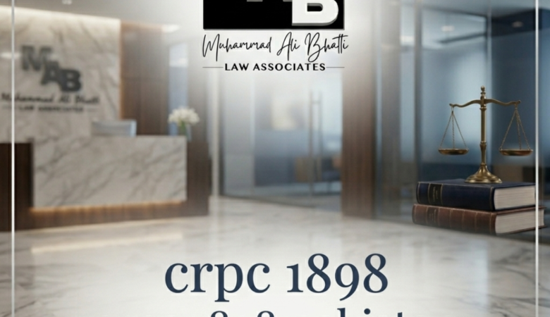 CrPC 1898 Pakistan PDF – Complete Guide to Criminal Procedure Law