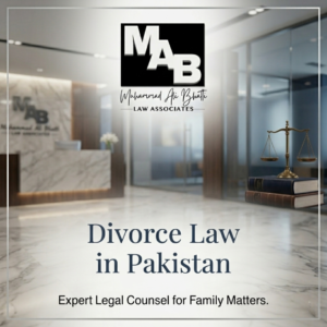 divorce law in pakistan