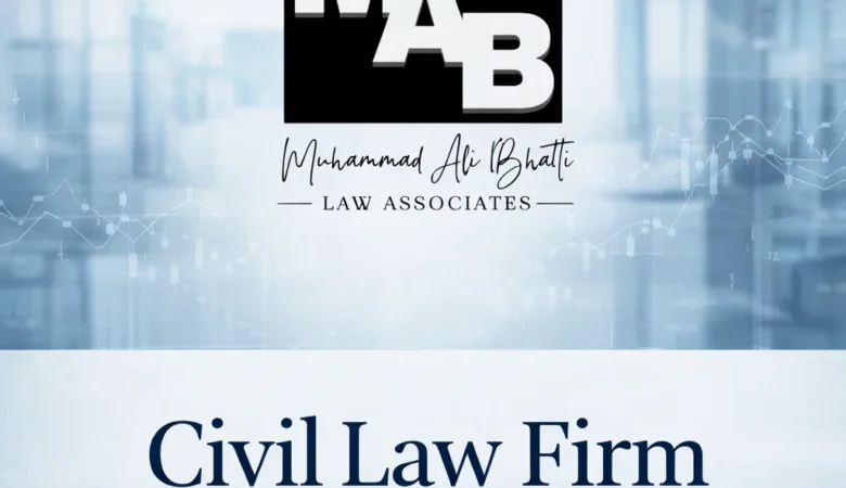 Civil Law Firm in Karachi: Expert Legal Representation for Your Disputes